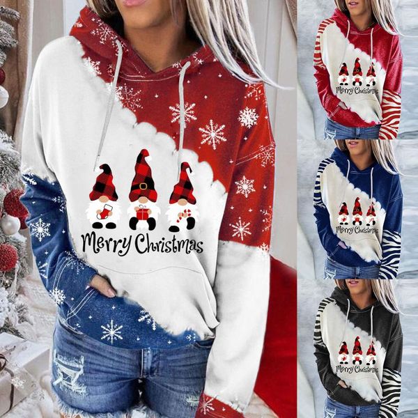 women's hoodies & sweatshirts in stock women autumn 2021 simple all-match christmas print long-sleeved sweatshirt casual blouse pullove, Black
women's hoodies & sweatshirts in stock women autumn 2021 simple all-match christmas print long-sleeved sweatshirt casual blouse pullove, Black