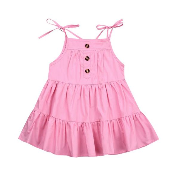 baby summer clothing casual sling dress infant girl's shoulder strap solid color sleevless a line with decor dresses, Red;yellow
baby summer clothing casual sling dress infant girl's shoulder strap solid color sleevless a line with decor dresses, Red;yellow