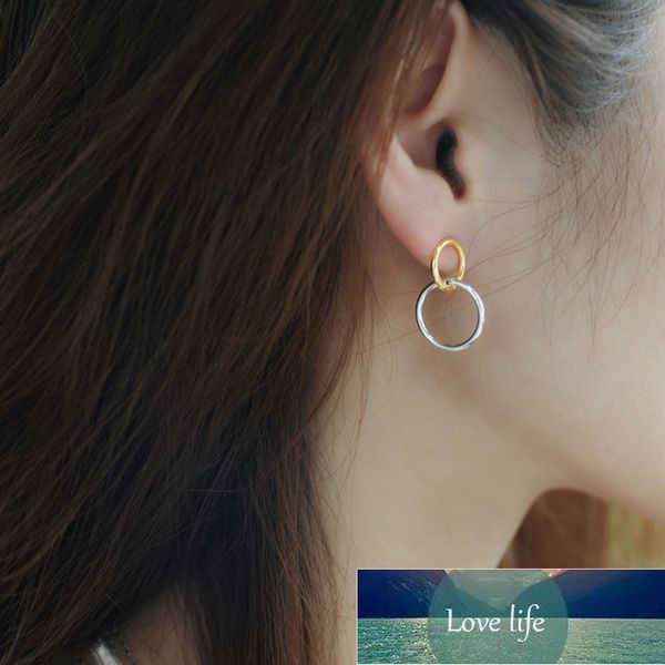 925 sterling silver double hollow circle earrings geometric round circle stud earrings for women exquisite gifts s-e847, Golden;silver
925 sterling silver double hollow circle earrings geometric round circle stud earrings for women exquisite gifts s-e847, Golden;silver