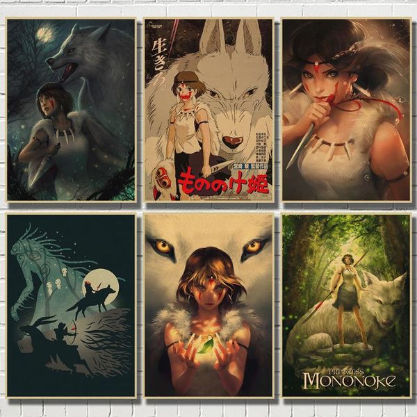 paintings wtq retro poster mononoke hime miyazaki hayao anime posters wall decor canvas painting art picture room home
paintings wtq retro poster mononoke hime miyazaki hayao anime posters wall decor canvas painting art picture room home