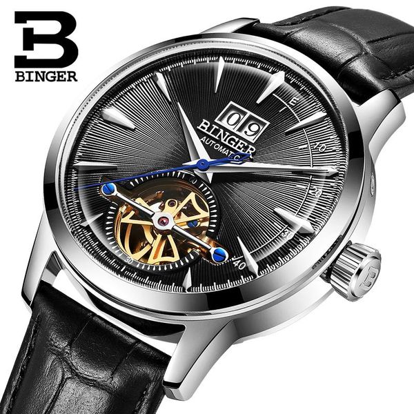 watches relogio masculino automatic for men mechanical skeleton fashion leather tourbillon clock wristwatches, Slivery;brown
watches relogio masculino automatic for men mechanical skeleton fashion leather tourbillon clock wristwatches, Slivery;brown