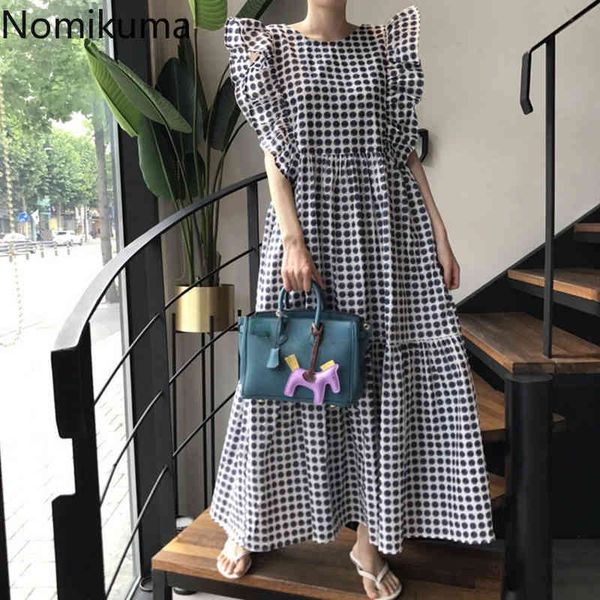 nomikuma new korean dot woman dress causal flying sleeve o-neck dresses high waist a-line sweet vestidos de mujer 6h019 210427, Black;gray
nomikuma new korean dot woman dress causal flying sleeve o-neck dresses high waist a-line sweet vestidos de mujer 6h019 210427, Black;gray