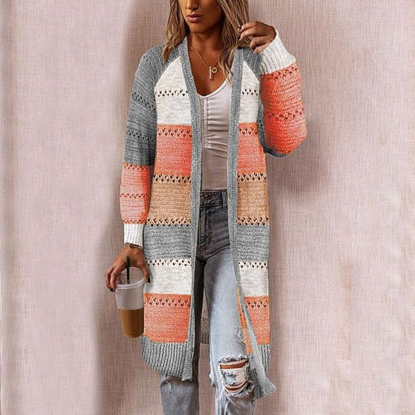 women's knits & tees fashion women cardigan patchwork long sleeve knitted open stitch sweater knitwear casual slim coat outwear jersey, White
women's knits & tees fashion women cardigan patchwork long sleeve knitted open stitch sweater knitwear casual slim coat outwear jersey, White