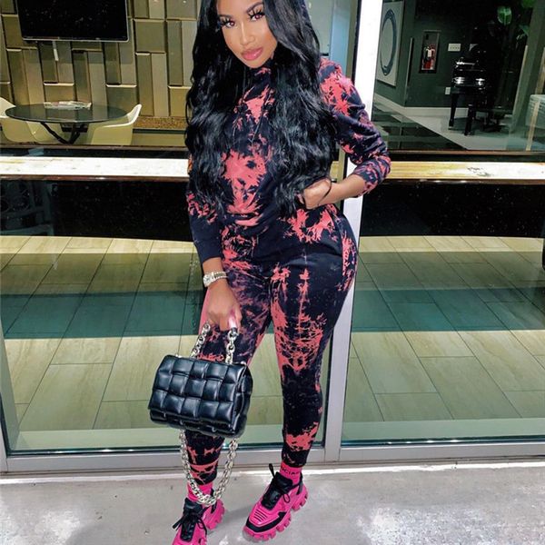 tracksuit women two piece set + pants tie dye print streetwear 2 piece outfits women matching sets casual sweat suitby air, Black;white
tracksuit women two piece set + pants tie dye print streetwear 2 piece outfits women matching sets casual sweat suitby air, Black;white
