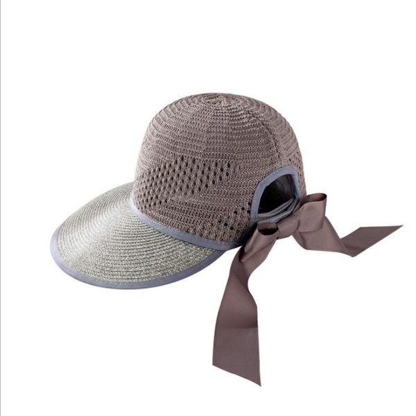 wide brim hats bow hollow out outdoor korean version sun protection beach hat fashion summer adjustable empty straw cap, Blue;gray
wide brim hats bow hollow out outdoor korean version sun protection beach hat fashion summer adjustable empty straw cap, Blue;gray