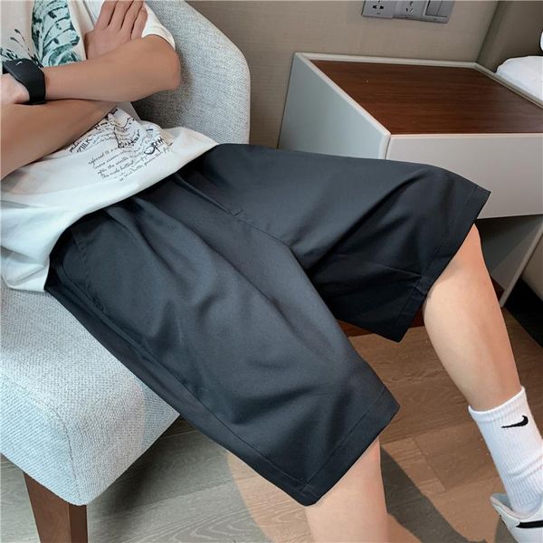 men's shorts 2021 summer boys plus size five-point pants casual loose solid color men and women with the same thin, White;black
men's shorts 2021 summer boys plus size five-point pants casual loose solid color men and women with the same thin, White;black
