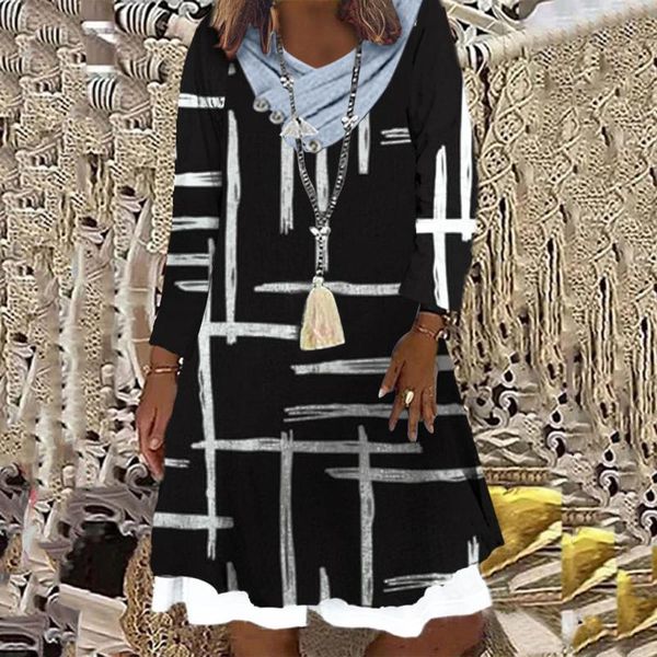 casual dresses autumn patchwork a-line dress women 2021 v-neck button party ladies flower printed long sleeve loose d4, Black;gray
casual dresses autumn patchwork a-line dress women 2021 v-neck button party ladies flower printed long sleeve loose d4, Black;gray