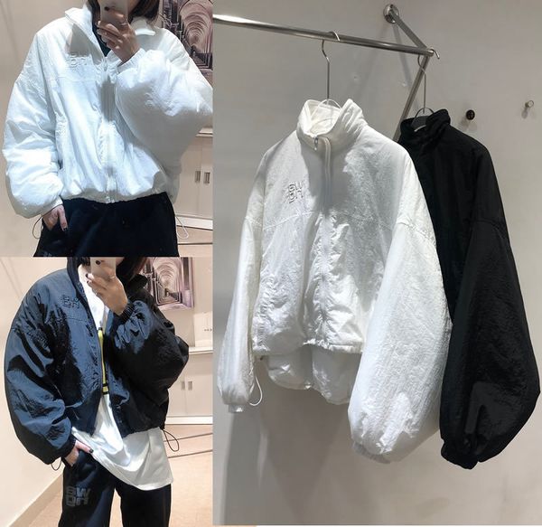jacket 2021 winter women classic trendy luxry design personalized letter embroidery white black padded jacket cotton coat a2, Black;brown
jacket 2021 winter women classic trendy luxry design personalized letter embroidery white black padded jacket cotton coat a2, Black;brown