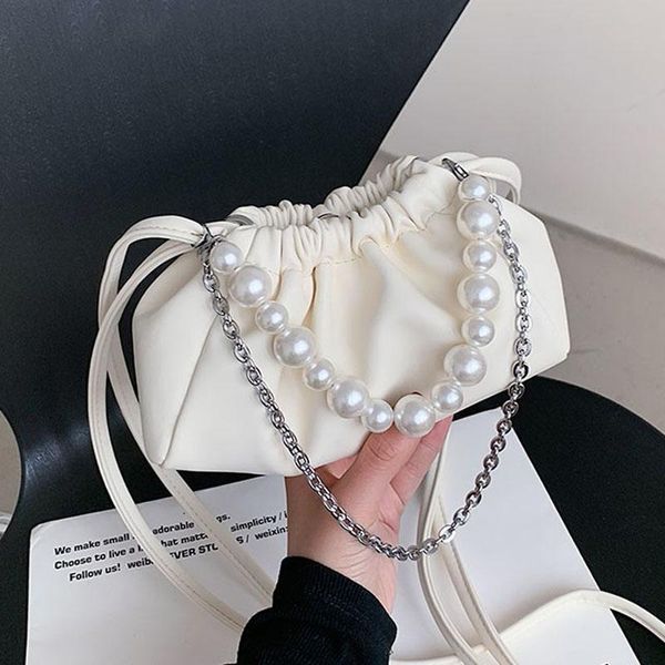 evening bags pearl design fold crossbody for women drawstring lock mini metal chain shoulder messenger bag female fashion purses totes
evening bags pearl design fold crossbody for women drawstring lock mini metal chain shoulder messenger bag female fashion purses totes