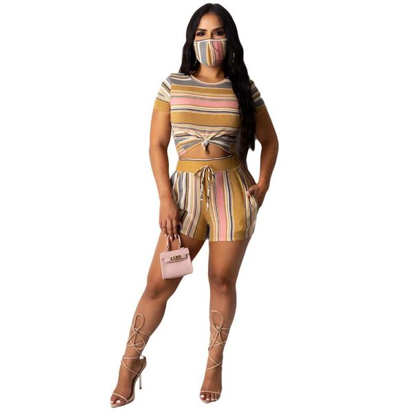 women's tracksuits tracksuit casual striped printed short t-shirt with pants sets pockets (no mask) plus size cotton blends, Gray
women's tracksuits tracksuit casual striped printed short t-shirt with pants sets pockets (no mask) plus size cotton blends, Gray