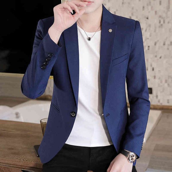 men's suits & blazers spring male blazer, office slim casual jacket. eapk, White;black
men's suits & blazers spring male blazer, office slim casual jacket. eapk, White;black