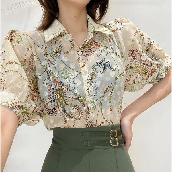 women's t-shirt shirt style korean blouse drape loose printing for women oversized t regular summer, White
women's t-shirt shirt style korean blouse drape loose printing for women oversized t regular summer, White