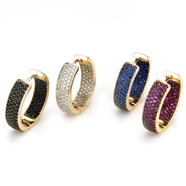 women circle hoop earring fashion south america style cubic zircon crystal earrings for female jewelry wedding accessories & huggie, Golden;silver
women circle hoop earring fashion south america style cubic zircon crystal earrings for female jewelry wedding accessories & huggie, Golden;silver