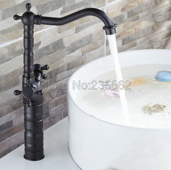 black oil rubbed bronze 360 swivel deck mounted basin faucet double handle cold and water kitchen faucets lnf021 bathroom sink
black oil rubbed bronze 360 swivel deck mounted basin faucet double handle cold and water kitchen faucets lnf021 bathroom sink