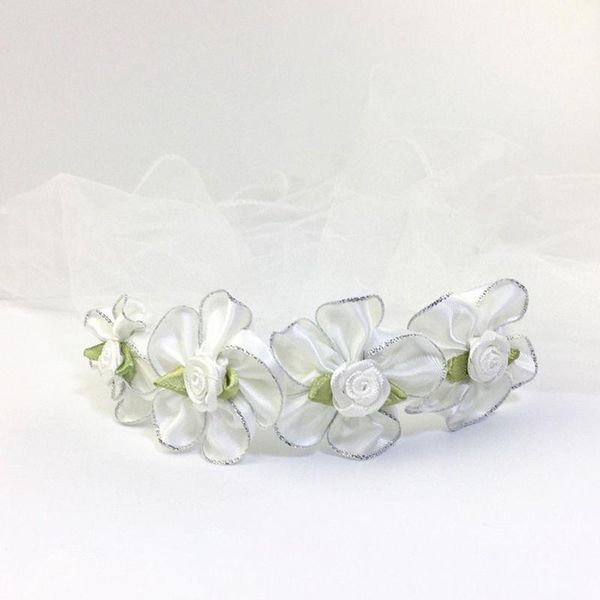 girls wedding agaric mesh veil headband glitter trim artificial flower wreath crown hair hoop first communion headband1
girls wedding agaric mesh veil headband glitter trim artificial flower wreath crown hair hoop first communion headband1