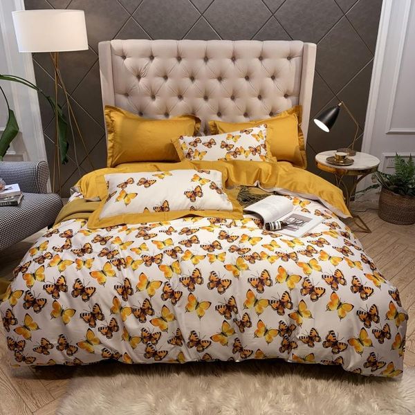 bedding sets modern chic botanical butterfly pattern reversible egyptian cotton soft duvet cover bed sheet set king size 4pcs
bedding sets modern chic botanical butterfly pattern reversible egyptian cotton soft duvet cover bed sheet set king size 4pcs