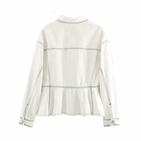 women jean jacket patchwork female s coat long sleeve white denim s for boyfriend style 210428, Black;brown
women jean jacket patchwork female s coat long sleeve white denim s for boyfriend style 210428, Black;brown