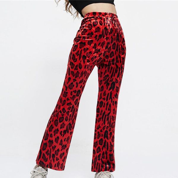 women's pants & capris leopard patterned fare long women spring autumn winter casual flared trousers high elastic waist red velvet, Black;white
women's pants & capris leopard patterned fare long women spring autumn winter casual flared trousers high elastic waist red velvet, Black;white