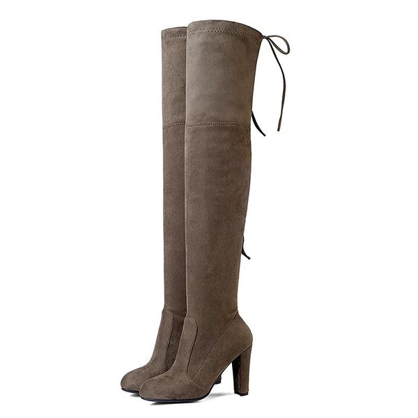 boots lucyever over the knee women stretch fabric thigh high 2021 lace up woman thick heels long bota feminina, Black
boots lucyever over the knee women stretch fabric thigh high 2021 lace up woman thick heels long bota feminina, Black
