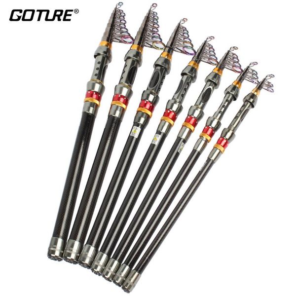 

boat fishing rods goture high carbon fiber rod pole spinning fish hand tackle sea 1.8m 2.1m 2.4m 2.7m 3.0m 3.6m