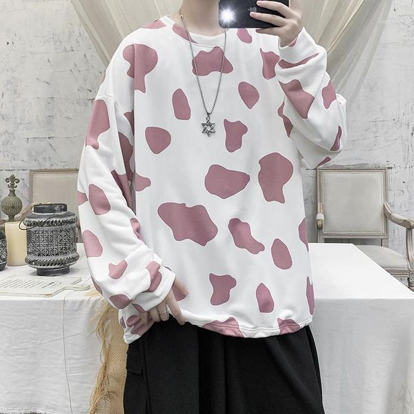 men's hoodies & sweatshirts men women o-neck hoodie cow spot print hip hop fashion streetwear casual harajuku autumn clothes, Black
men's hoodies & sweatshirts men women o-neck hoodie cow spot print hip hop fashion streetwear casual harajuku autumn clothes, Black