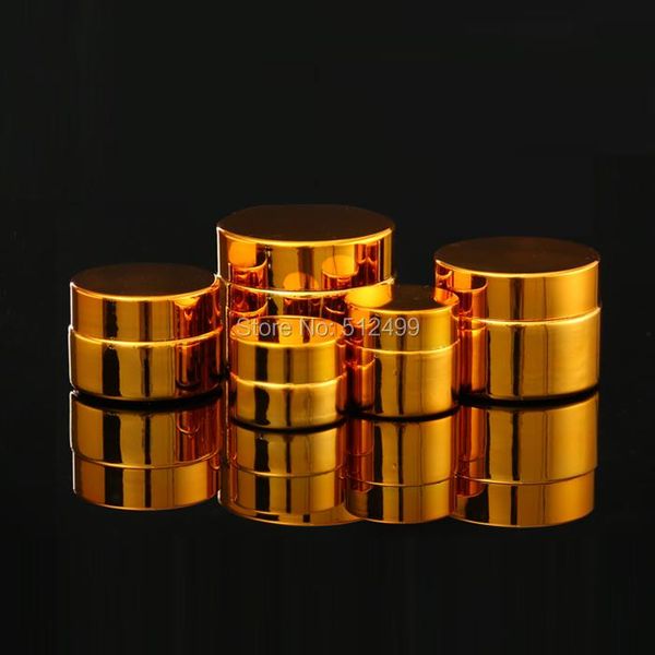 2pcs 5/10/20/30/50g high-grade electroplated gold/silver cosmetic bottles glass face cream emulsion refillable bottle storage & jars
2pcs 5/10/20/30/50g high-grade electroplated gold/silver cosmetic bottles glass face cream emulsion refillable bottle storage & jars