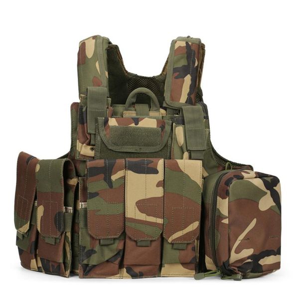 camouflage hunting military tactical vest war game body molle armor cs outdoor jungle equipment jackets, Camo;black
camouflage hunting military tactical vest war game body molle armor cs outdoor jungle equipment jackets, Camo;black