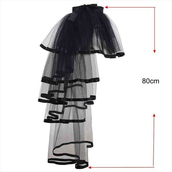 chicsteampunk victorian party tutu ruffle women skirts tiered dance stage performance clubwear, Black
chicsteampunk victorian party tutu ruffle women skirts tiered dance stage performance clubwear, Black