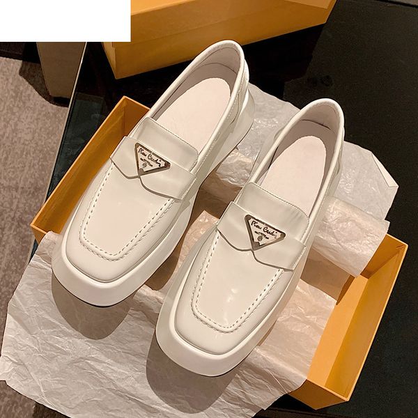 sandals square toe flat thick sole loafers women deep mouth triangle metal decor platform shoes runway street wear single female d, Black
sandals square toe flat thick sole loafers women deep mouth triangle metal decor platform shoes runway street wear single female d, Black