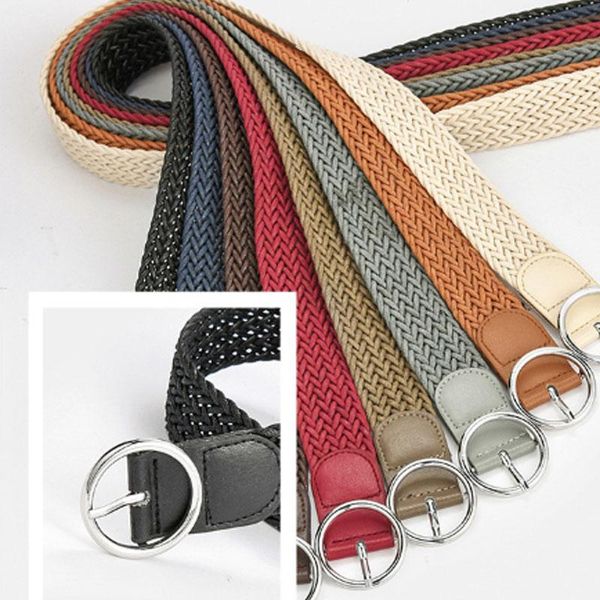 belts fashion casual female belt for jeans dress waist alloy round buckle twist woven wax rope braided waistband candy color, Black;brown
belts fashion casual female belt for jeans dress waist alloy round buckle twist woven wax rope braided waistband candy color, Black;brown