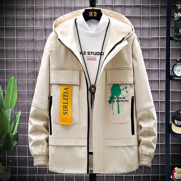 men's jackets hooded mens jacket 2021 hip hop streetwear windbreaker male spring casual coats & outwear youth clothing m-xxxl size, Black;brown
men's jackets hooded mens jacket 2021 hip hop streetwear windbreaker male spring casual coats & outwear youth clothing m-xxxl size, Black;brown
