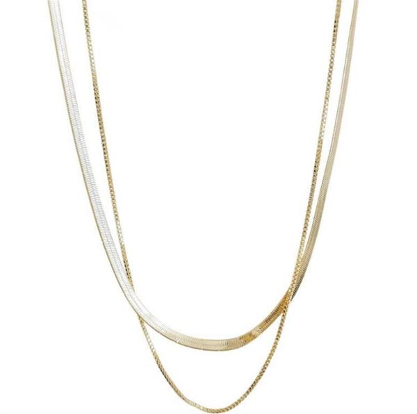 pendant necklaces 316l stainless steel non-fading simple double layered snake bone necklace hip hop short no fade, Silver
pendant necklaces 316l stainless steel non-fading simple double layered snake bone necklace hip hop short no fade, Silver