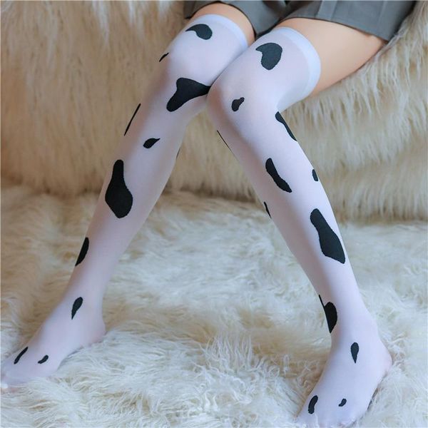 socks & hosiery kawaii lingerie cow spots printed thigh high stockings women's cosplay cute lovely milk pantyhose medias de mujer, Black;white
socks & hosiery kawaii lingerie cow spots printed thigh high stockings women's cosplay cute lovely milk pantyhose medias de mujer, Black;white