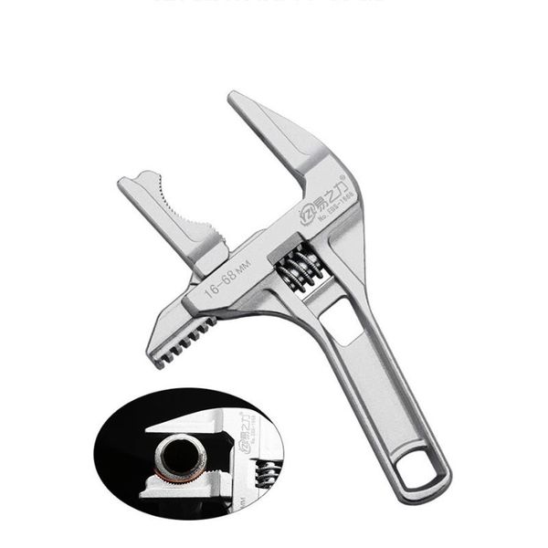 16-68mm adjustable spanner bathroom pipe wrench non-slip aluminum alloy universal household hand repair water pipes tools
16-68mm adjustable spanner bathroom pipe wrench non-slip aluminum alloy universal household hand repair water pipes tools
