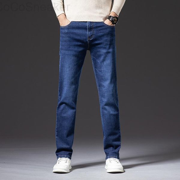 men's jeans autumn loose straight pants winter casual fashion brand spring, Blue 
men's jeans autumn loose straight pants winter casual fashion brand spring, Blue