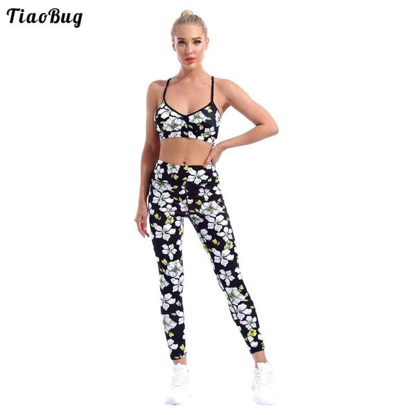 yoga outfit summer black 2pcs women flower print sport suit v neck shoulder straps bra pants set for gym fitness running
yoga outfit summer black 2pcs women flower print sport suit v neck shoulder straps bra pants set for gym fitness running