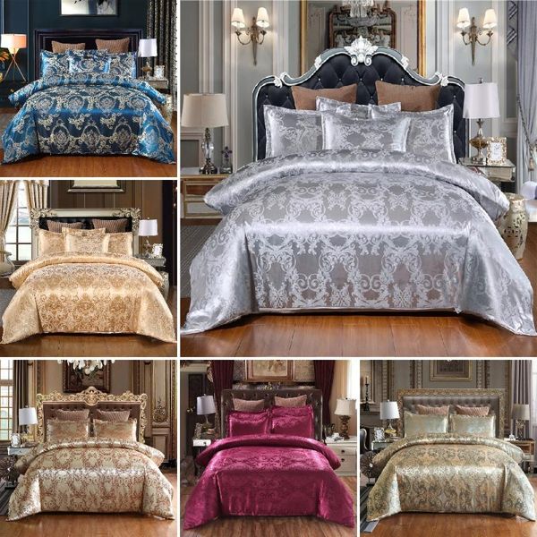 bedding sets luxuxy jacquard satin duvet cover pillowcase 2/3pcs single/ king/ bed set us/eu/au size
bedding sets luxuxy jacquard satin duvet cover pillowcase 2/3pcs single/ king/ bed set us/eu/au size
