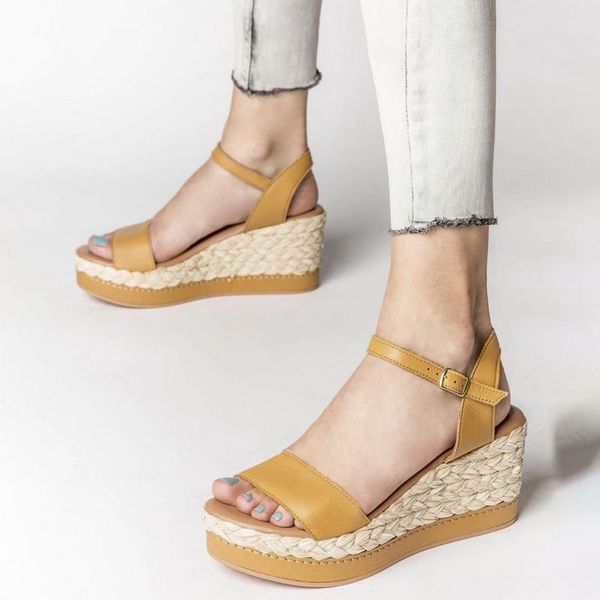 women summer sandals female soft bottom platform bohemia high heel ankle strap open toe ladies shoes, Black
women summer sandals female soft bottom platform bohemia high heel ankle strap open toe ladies shoes, Black