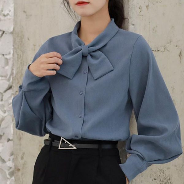 women's blouses & shirts woman 2021 womens and bow collar chiffon blouse shirt ladies clothes long sleeve women c568, White
women's blouses & shirts woman 2021 womens and bow collar chiffon blouse shirt ladies clothes long sleeve women c568, White