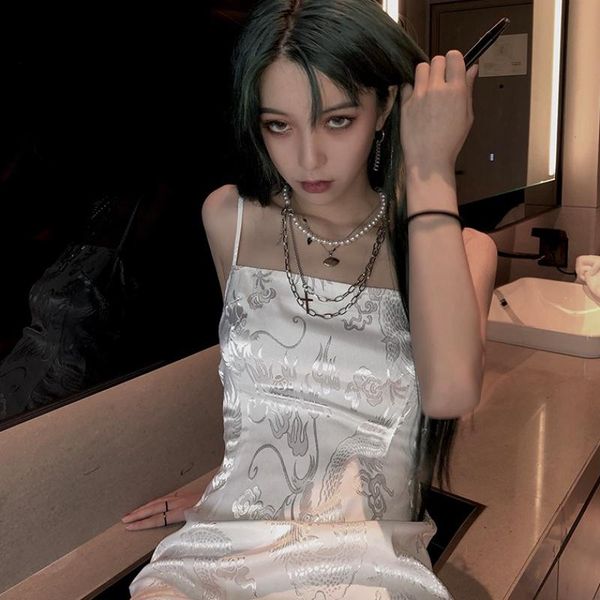 gothic dragon print summer women dress korea ulzzang casual slim sling hip hop punk plus size short female harajuku dresses, Black;gray
gothic dragon print summer women dress korea ulzzang casual slim sling hip hop punk plus size short female harajuku dresses, Black;gray