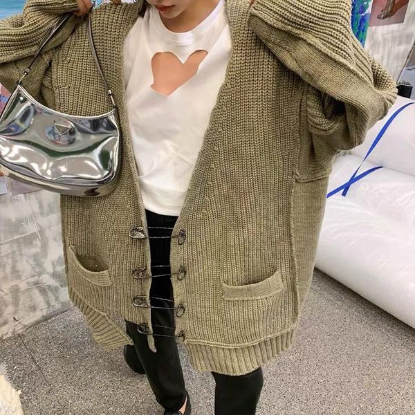 women's knits & tees spring high 2021 quality women casual loose knitted coat female luxury cardigans sweater ddxgz2v 1.05, White
women's knits & tees spring high 2021 quality women casual loose knitted coat female luxury cardigans sweater ddxgz2v 1.05, White