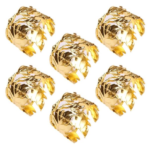 napkin rings 6 pcs alloy leaf set handmade maple serviette buckle holder for dining table wedding party decoration 35ed
napkin rings 6 pcs alloy leaf set handmade maple serviette buckle holder for dining table wedding party decoration 35ed