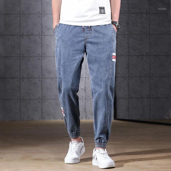 men's jeans hip hop 2021 jogger harem pants ankle lace loose harajuku style bundled casual elastic waist blue
men's jeans hip hop 2021 jogger harem pants ankle lace loose harajuku style bundled casual elastic waist blue