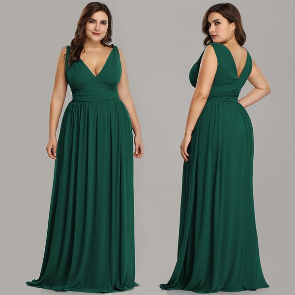 women's plus size dresses fashion sleeveless v-neck maxi dresses floor-length dinner party skin-tight ball gown bridesmaid evening dres, Black
women's plus size dresses fashion sleeveless v-neck maxi dresses floor-length dinner party skin-tight ball gown bridesmaid evening dres, Black