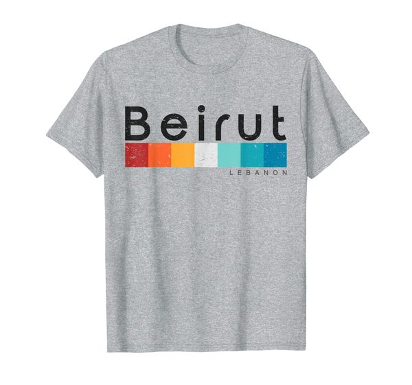 vintage beirut lebanon retro design t-shirt, White;black
vintage beirut lebanon retro design t-shirt, White;black
