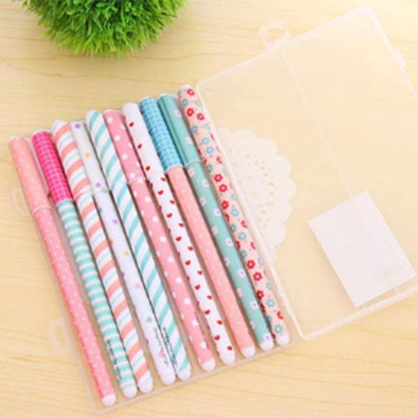 gel pens 10 colors cute print pen ink stationery gel-ink 15.5cm/6.1inch school office, office use 0.38mm
gel pens 10 colors cute print pen ink stationery gel-ink 15.5cm/6.1inch school office, office use 0.38mm