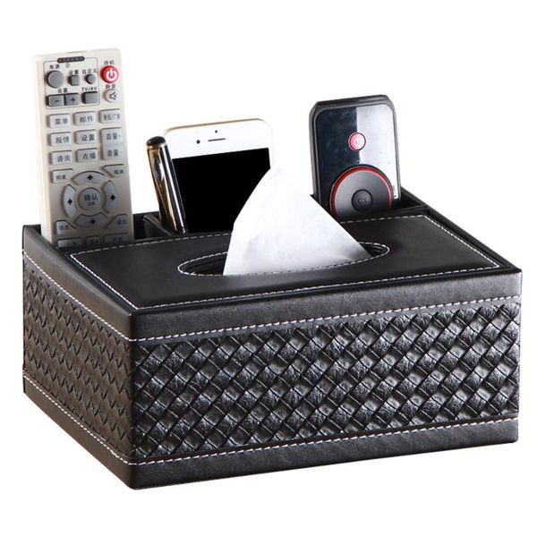 tissue boxes & napkins multifunctional deskorganizer holder pencil scissor container pu leather box(black)
tissue boxes & napkins multifunctional deskorganizer holder pencil scissor container pu leather box(black)
