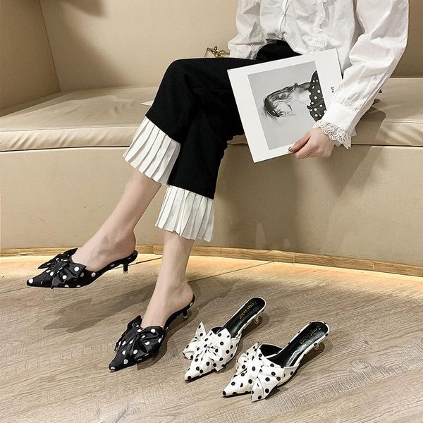 slippers wohdhe women mules designer bowknot mujer zapatos summer high heels bohemian elegant ladies slip on pumps good quality, Black
slippers wohdhe women mules designer bowknot mujer zapatos summer high heels bohemian elegant ladies slip on pumps good quality, Black