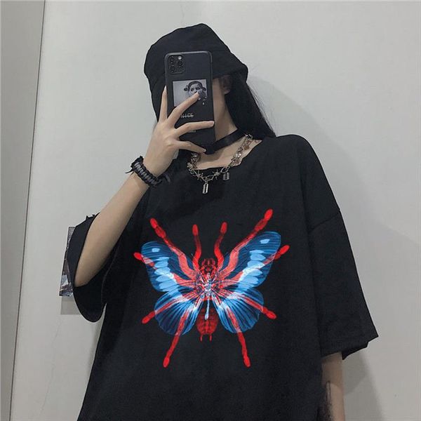 harajuku aesthetic goth punk women t shirt spider short sleeved o neck summer loose oversized streetwear, White
harajuku aesthetic goth punk women t shirt spider short sleeved o neck summer loose oversized streetwear, White