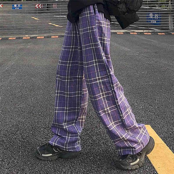 capris female streetwear hip pants straight british bottoms harajuku elastic plaid trousers high waist 2021 autumn, Black;white
capris female streetwear hip pants straight british bottoms harajuku elastic plaid trousers high waist 2021 autumn, Black;white